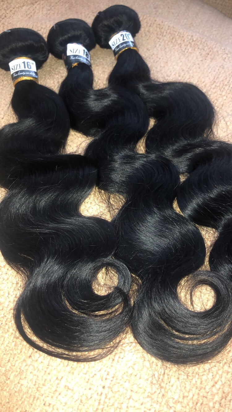 Baddie Brazilian Body Wave Bundle Deals